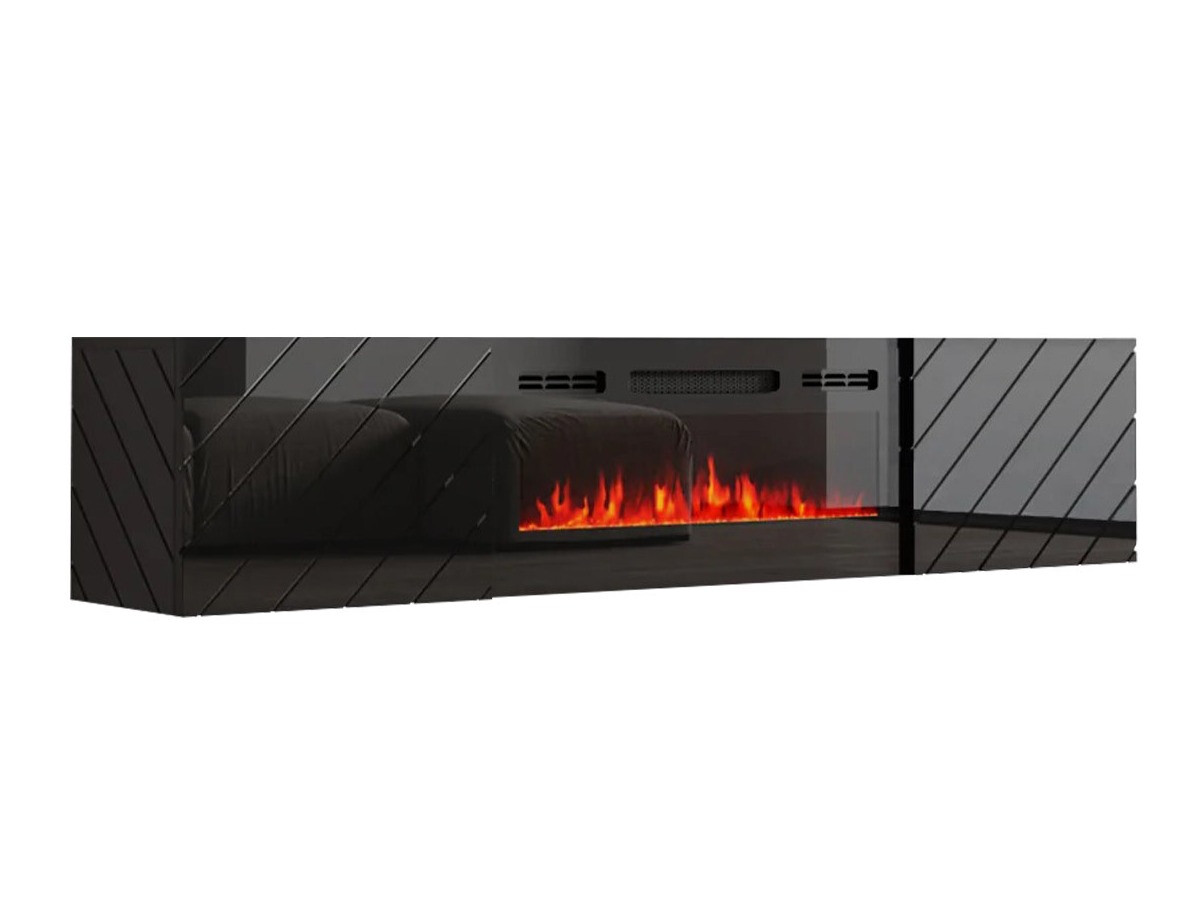 Móvel de TV Charlotte 192 (Preto)