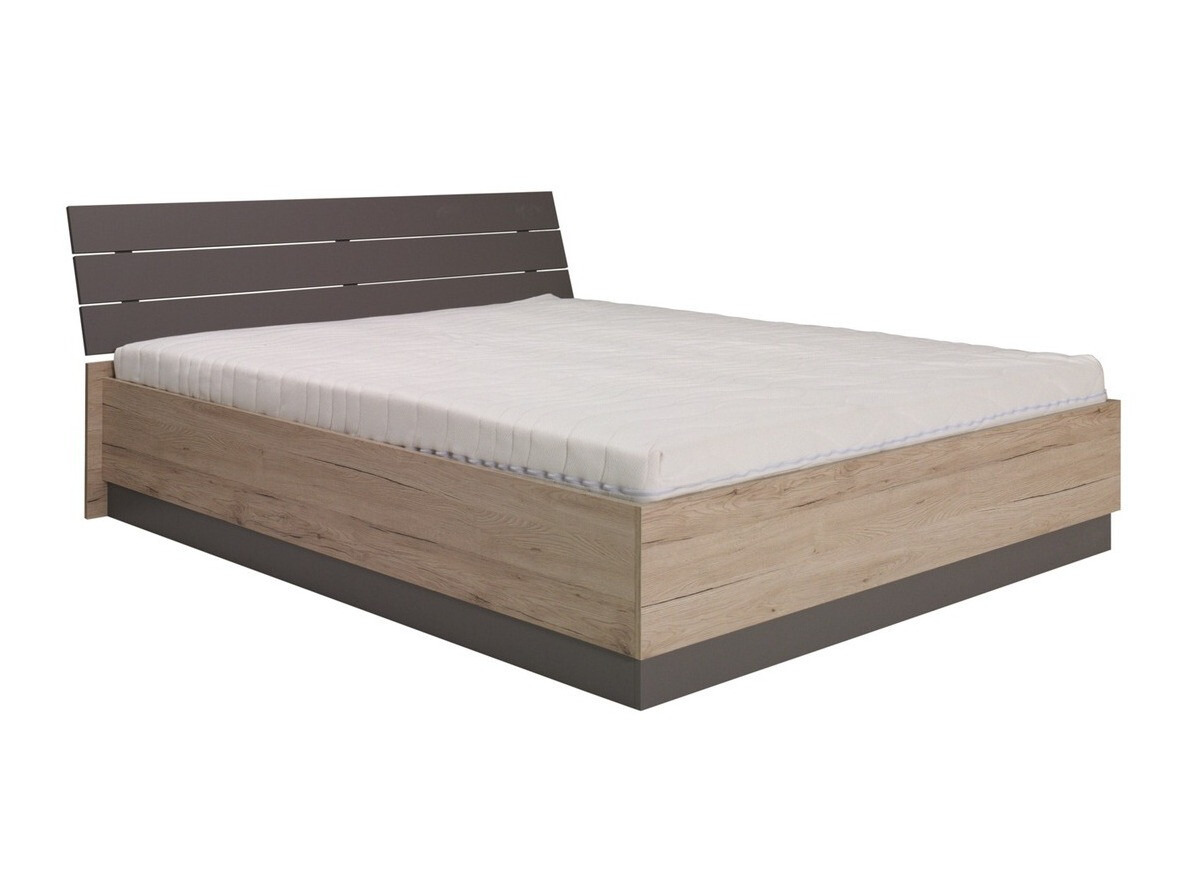 Conjunto para quarto Murrieta 151 (Carvalho de san remo + Cinzento)