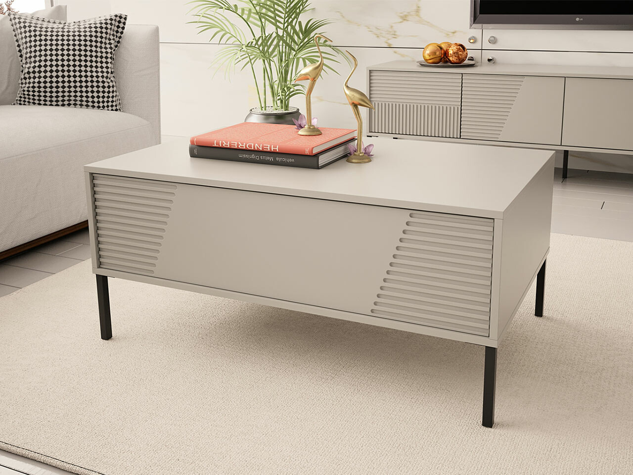 Mesa para revistas Verteni 104 (Caxemira)