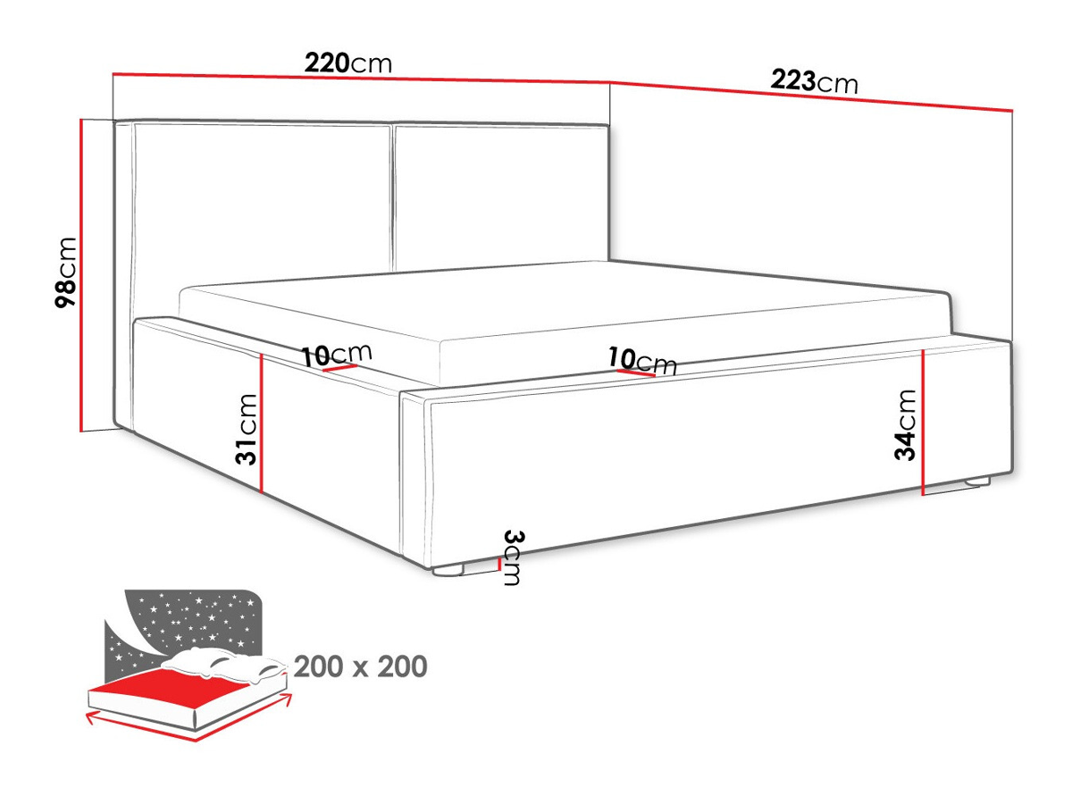 Cama TrendyNest 117 (Manila 18)
