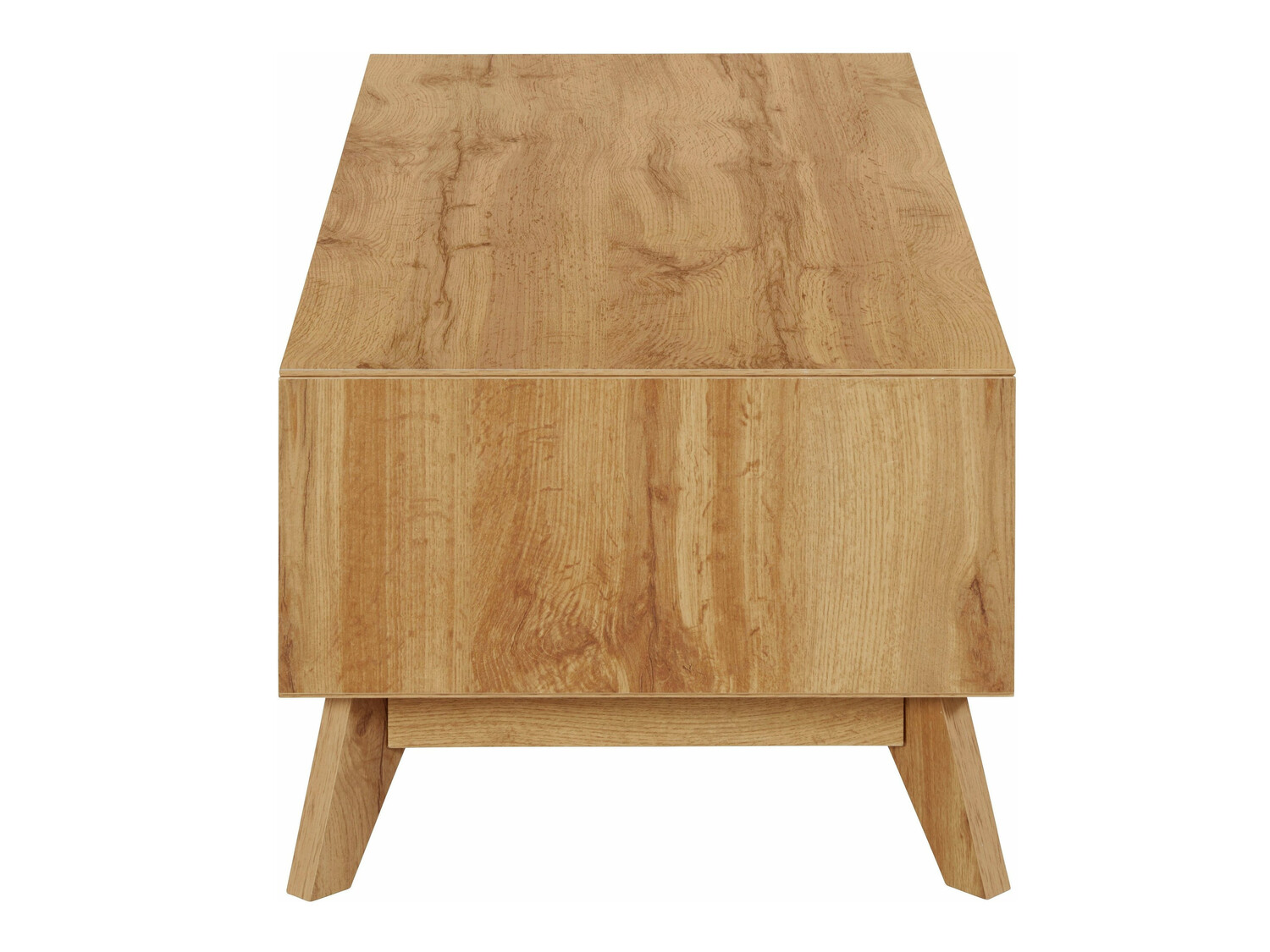 Mesa de centro Dorvou 103 (Branco + Carvalho)