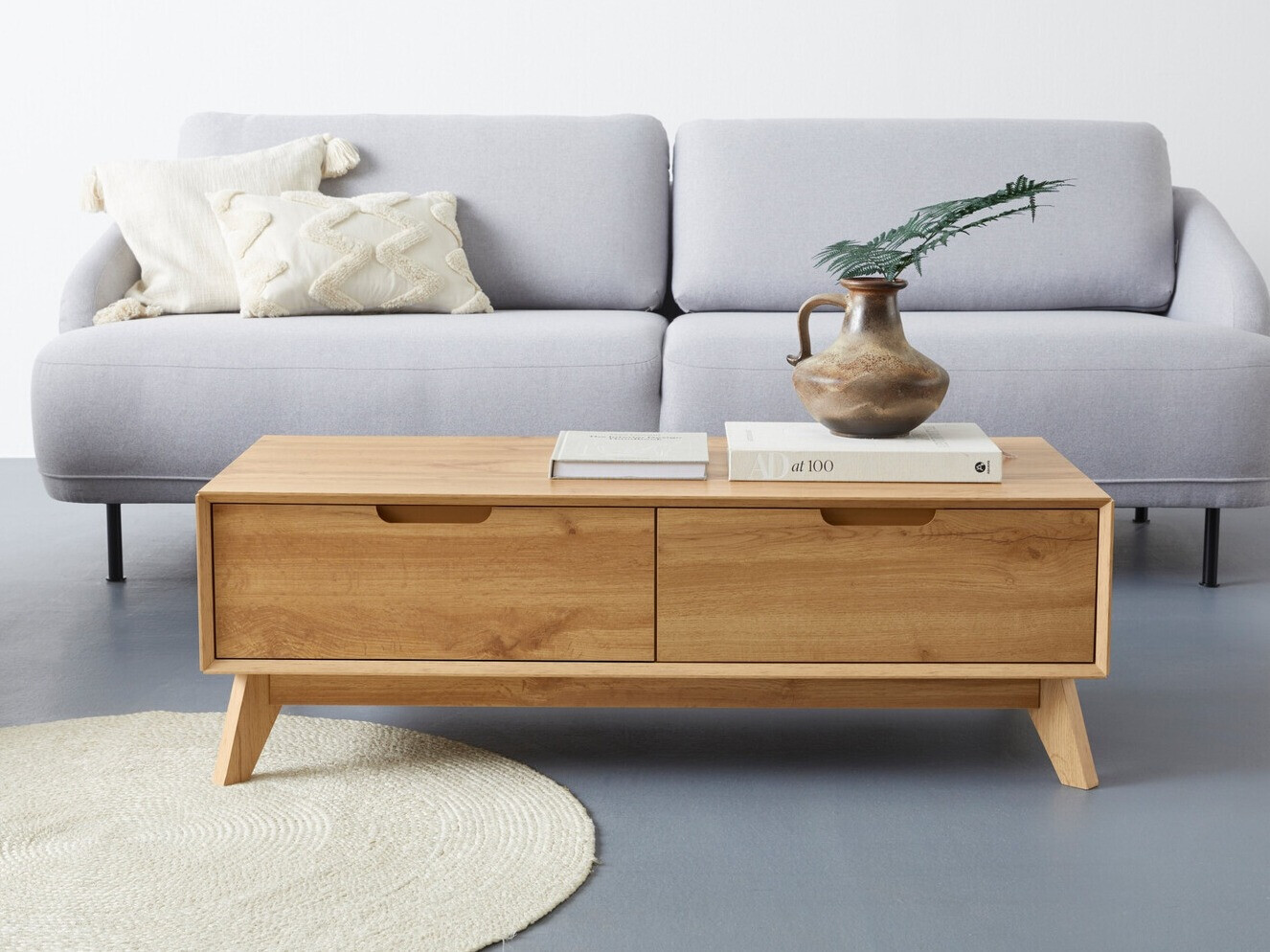 Mesa para revistas Dorvou 103 (Carvalho)