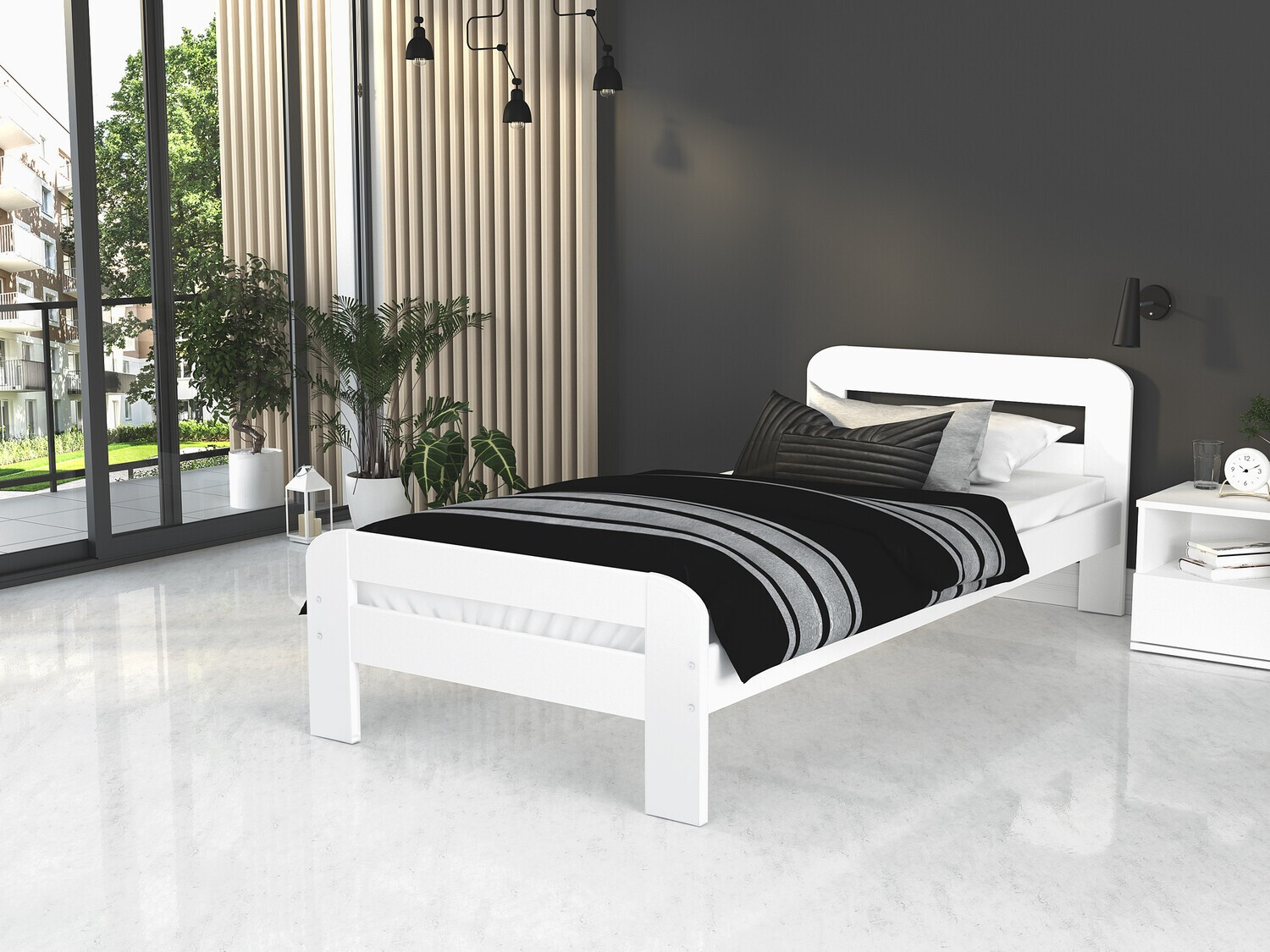 Cama Aurora 156 (Branco)
