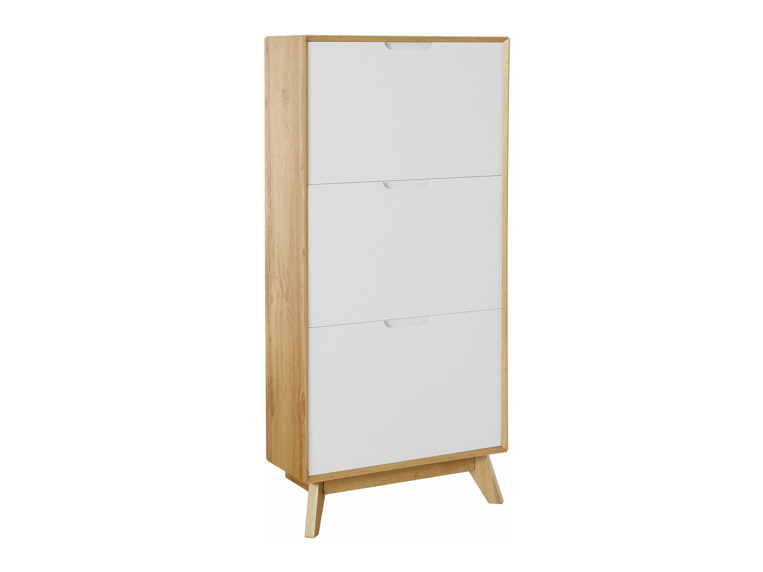 Sapateira Dorvou 104 (Branco + Carvalho)