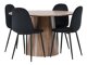 Conjunto para refeições Dallas 4246 (Castanho)