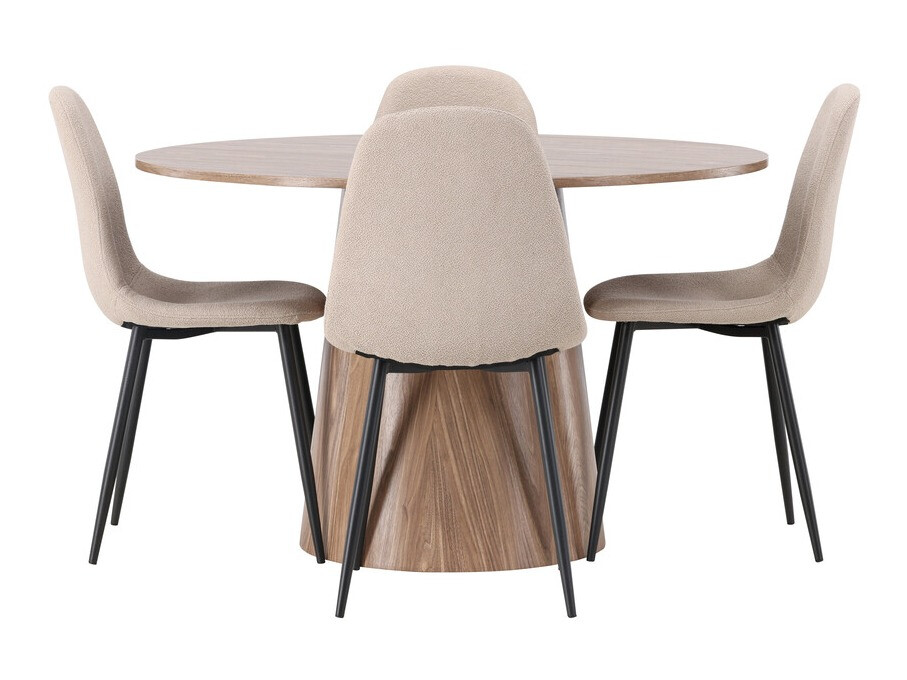 Conjunto para refeições Dallas 4247 (Castanho)