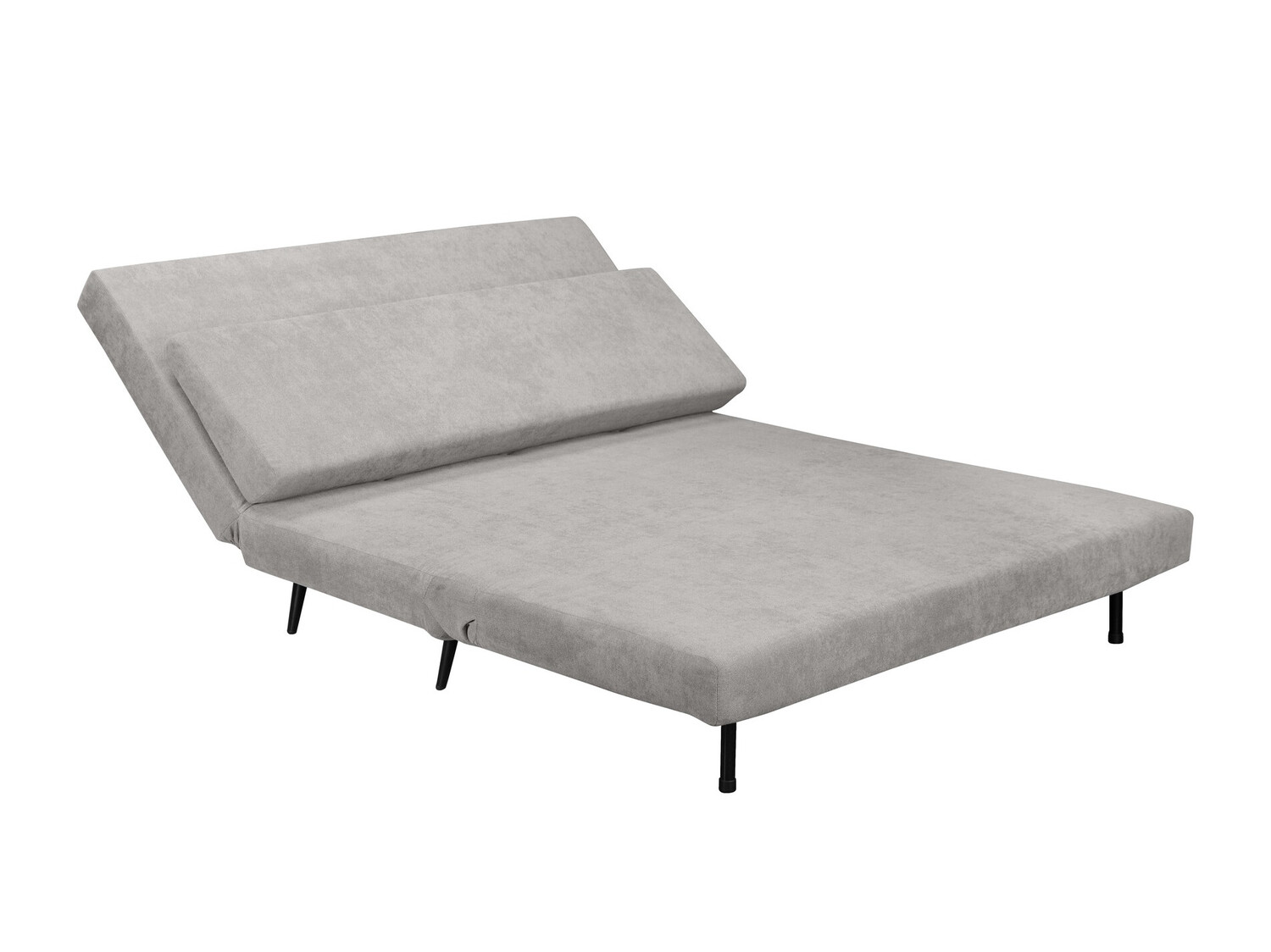 Sofá-cama Denton 1167 (Cinzento claro)
