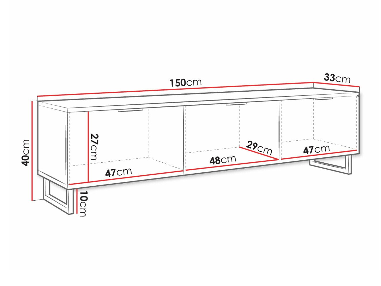 Móvel de TV Levsoni 102