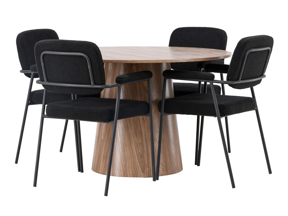 Conjunto para refeições Dallas 4250 (Castanho)