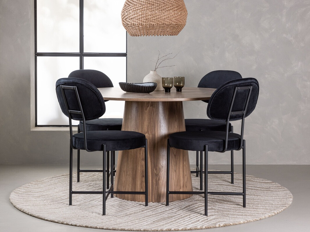 Conjunto para refeições Dallas 4252 (Castanho)