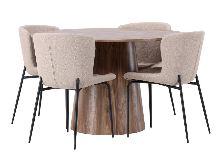 Conjunto para refeições Dallas 4257 (Castanho)