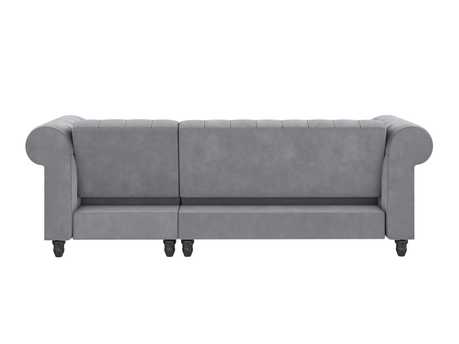 Chesterfield sofá de canto Tulsa 622 (Cinzento claro)