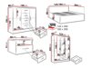 Conjunto para quarto Comfivo Romtea 104