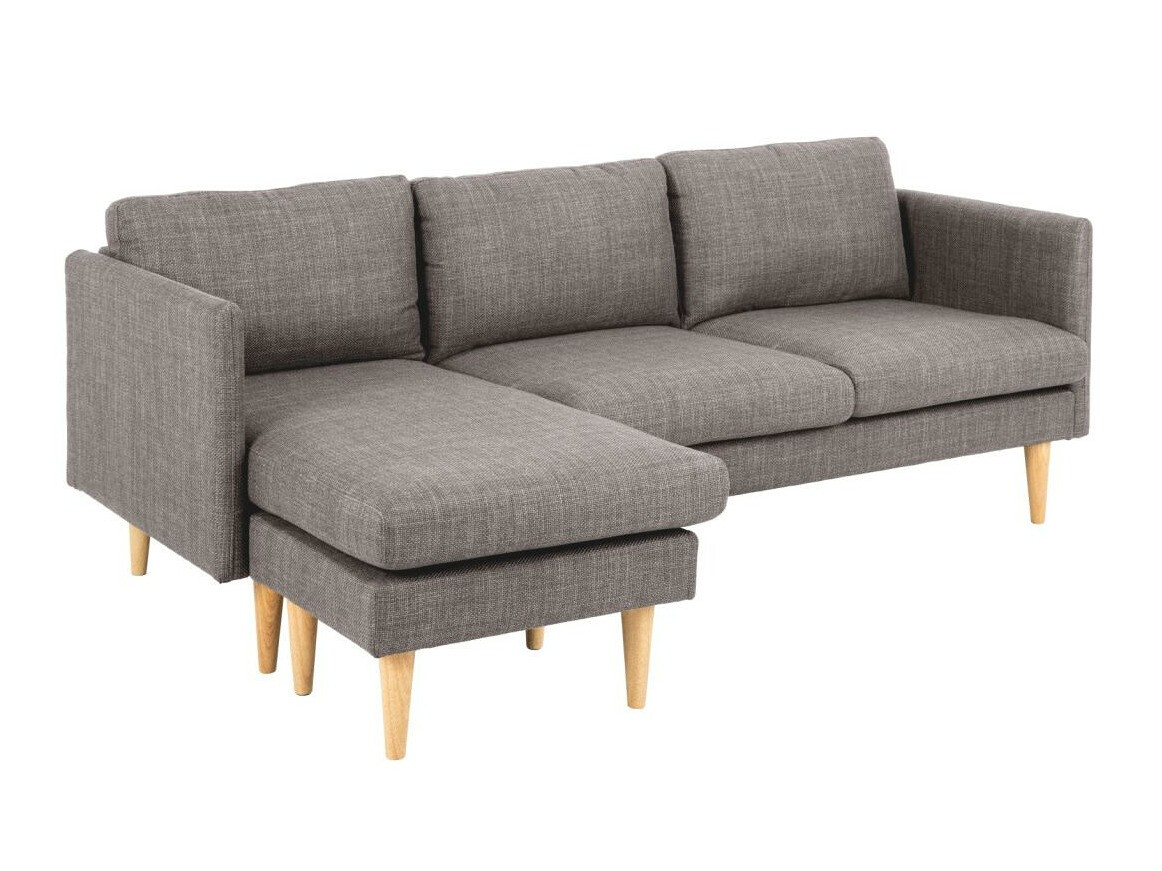 Sofá de canto Norsica 757 (Cinzento claro)