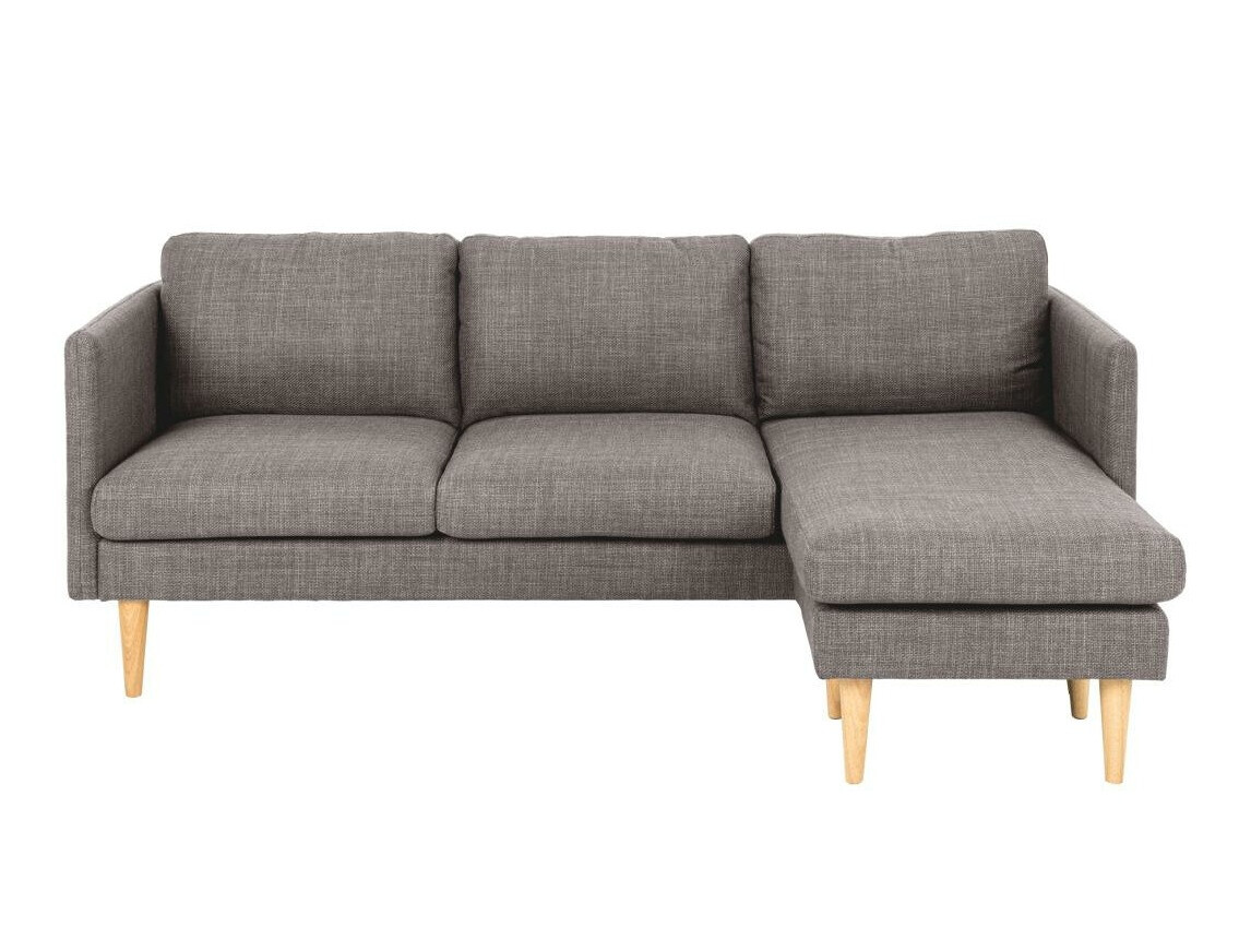 Sofá de canto Norsica 757 (Cinzento claro)