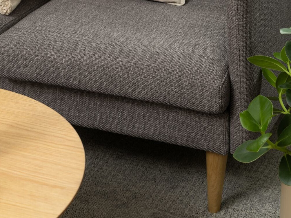 Sofá de canto Norsica 757 (Cinzento claro)