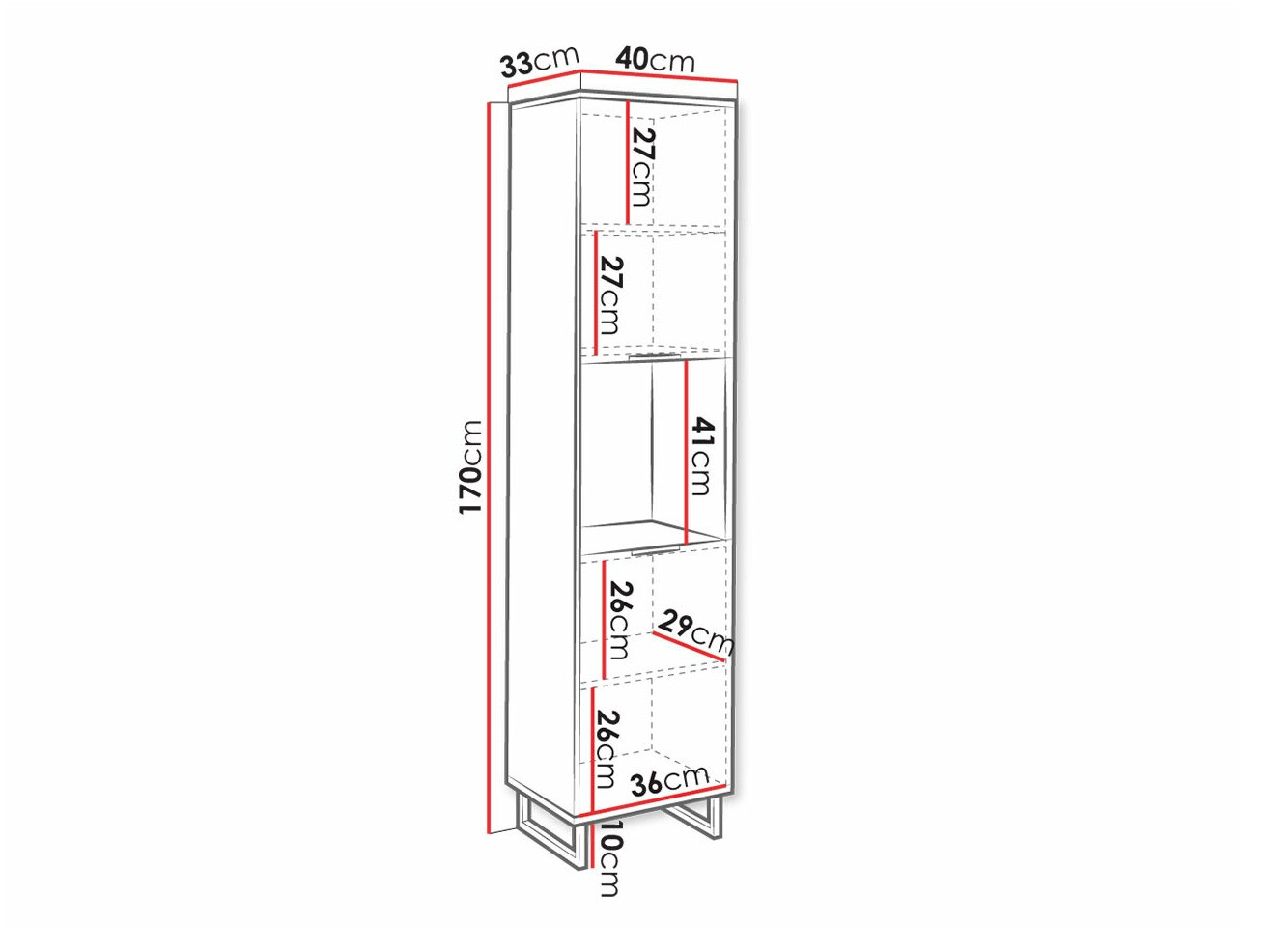 Estante Sarasota 183 (Branco)