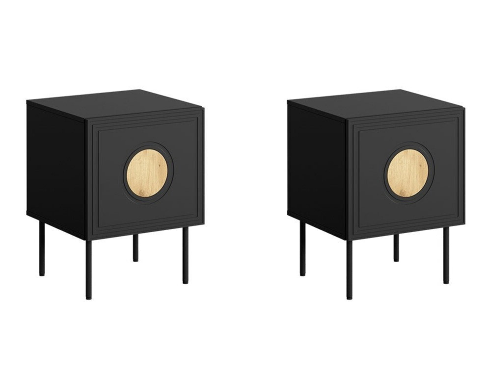 Conjunto de mesas de cabeceira Domromi 103