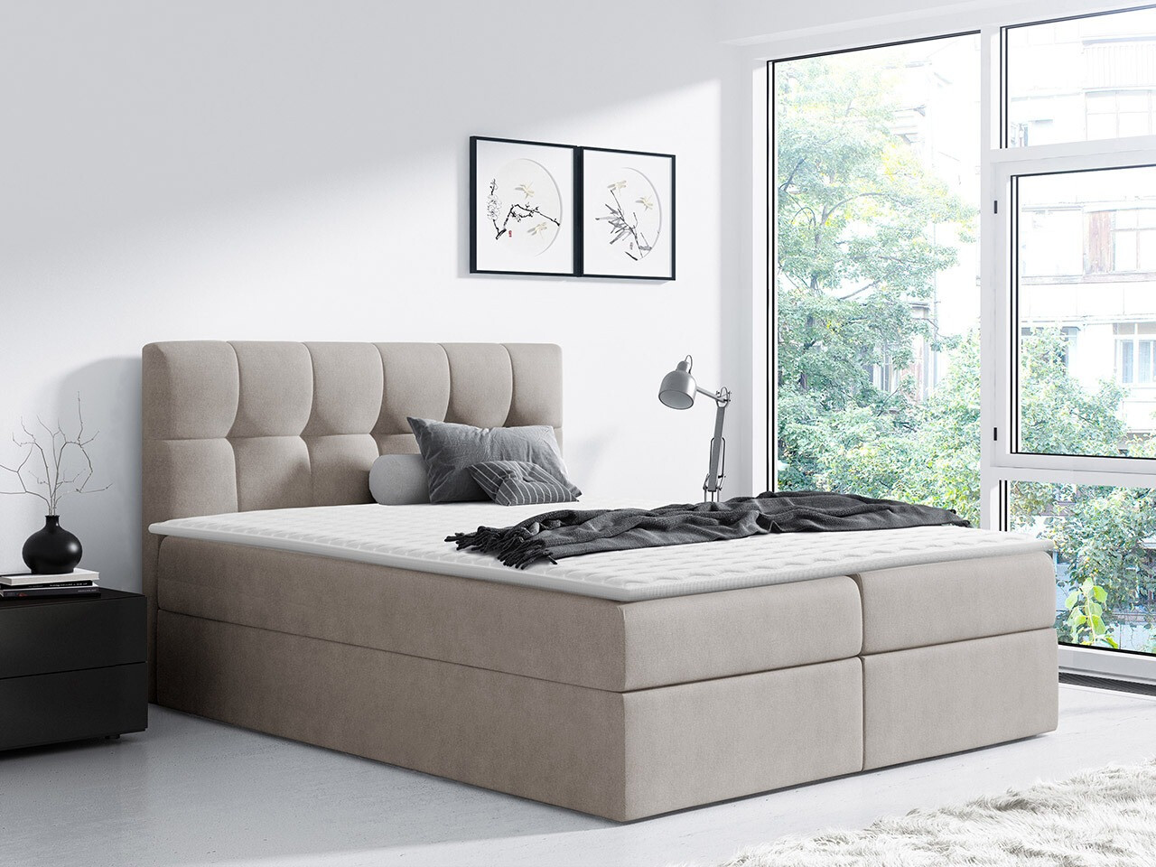 Cama continental Aedes (Rico 1)