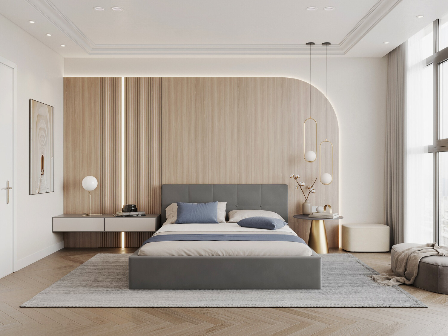 Cama Fairfield 106 (Antracite)