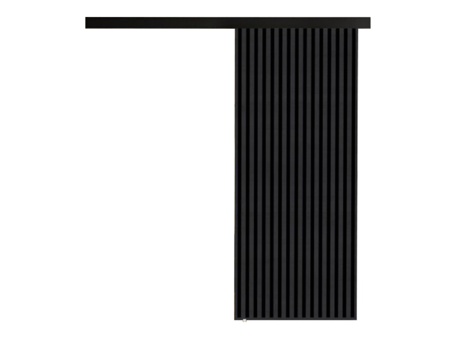 Porta de correr Dover 202 (Antracite + Preto)