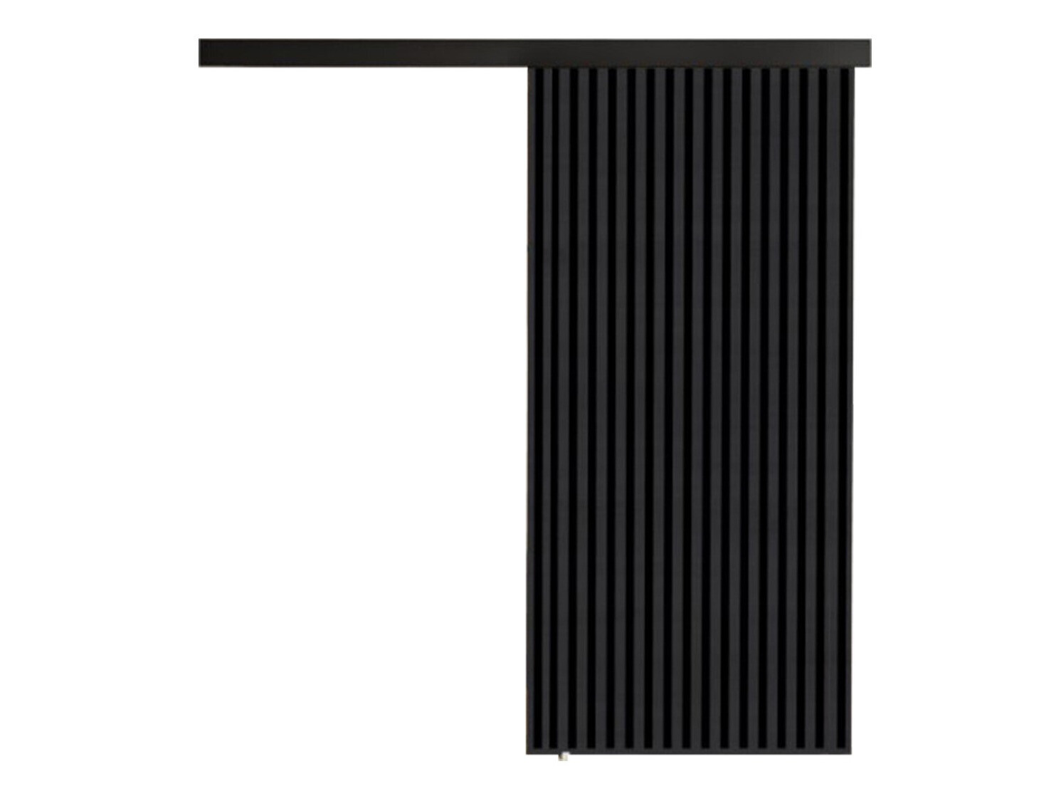 Porta de correr Dover 203 (Antracite + Preto)