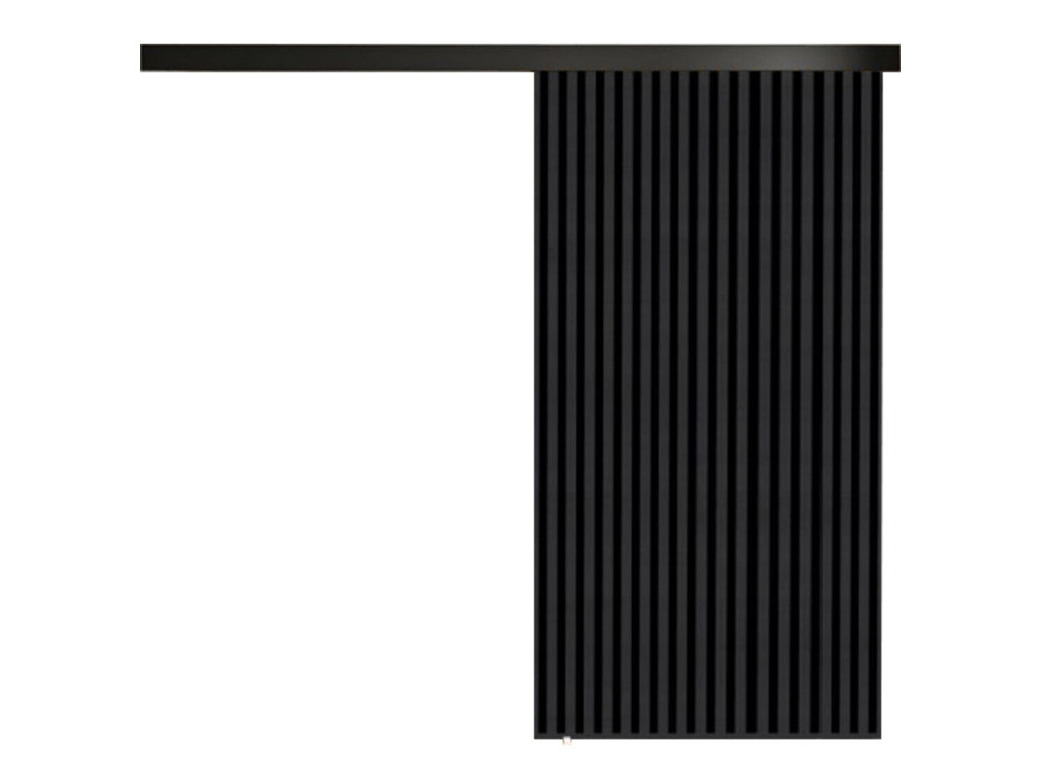 Porta de correr Dover 204 (Antracite + Preto)