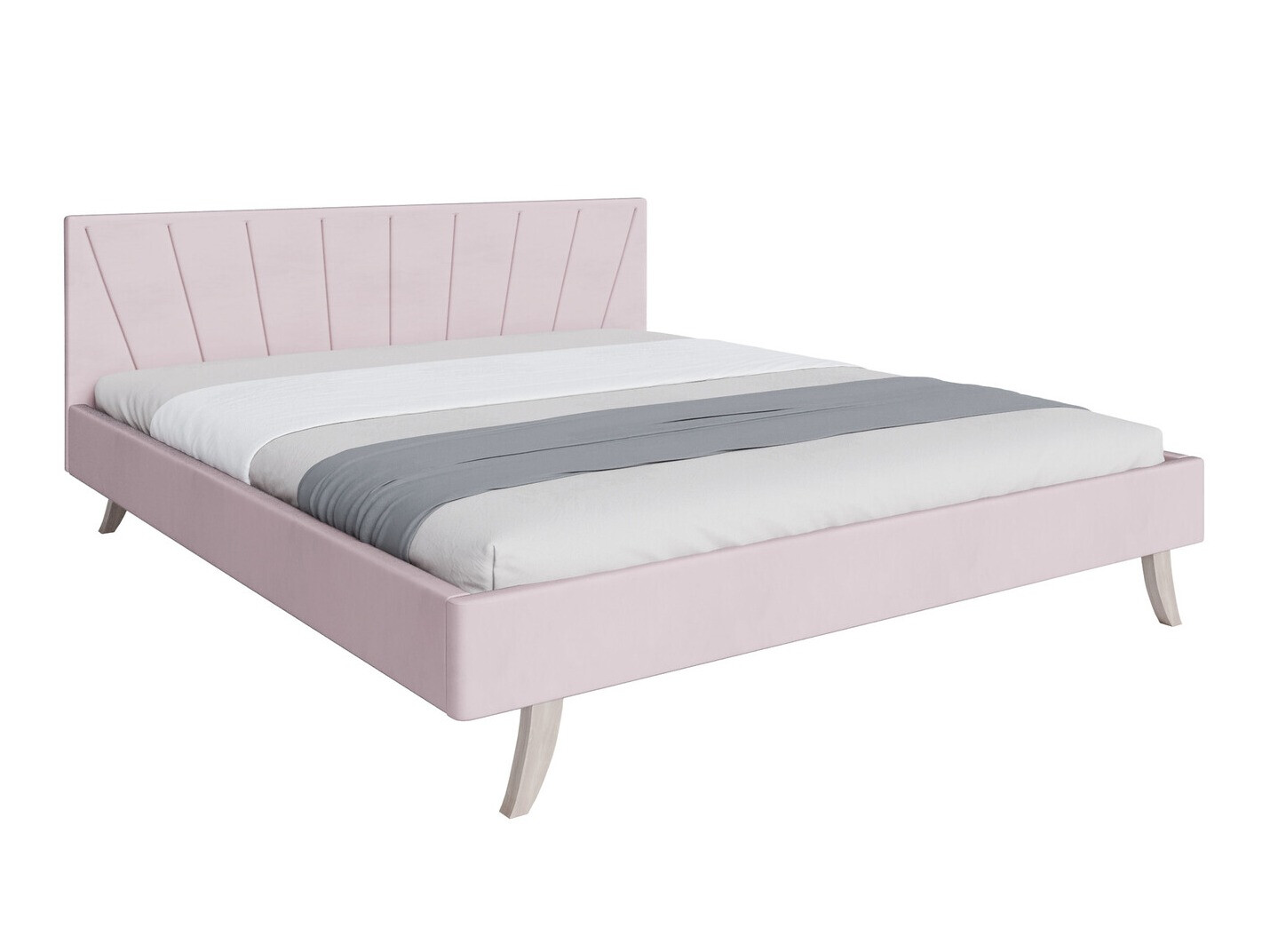 Cama Fairfield 108 (Cor-de-rosa claro)