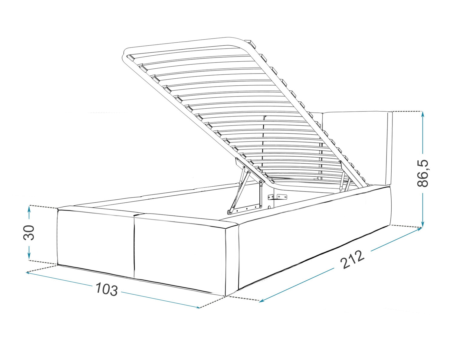 Cama Fairfield 109 (Rosé)