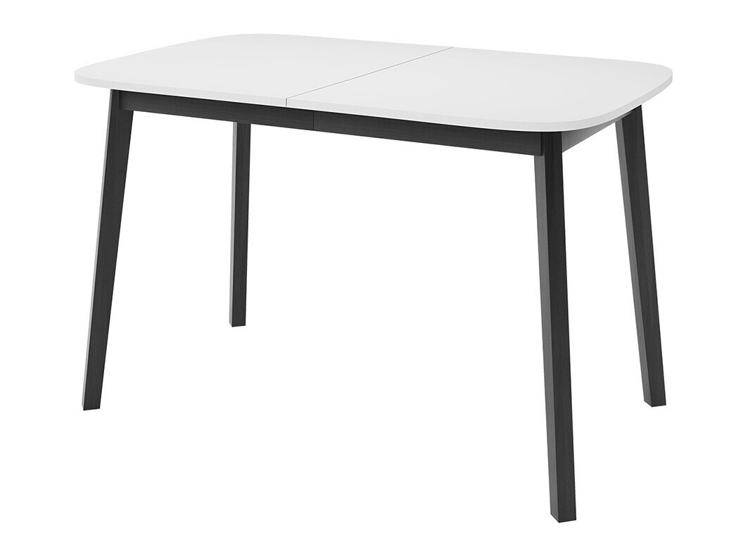 Mesa Edmond 110 (Branco + Preto)
