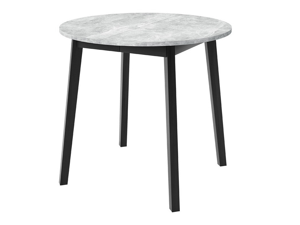 Mesa Edmond 112 (Cinzento mármore + Preto)