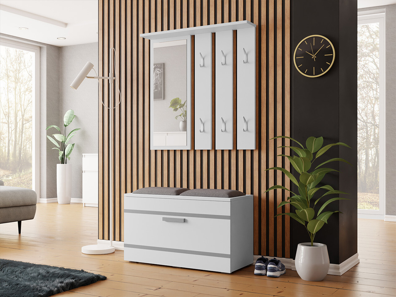 Conjunto para corredor Ferrus (Branco)