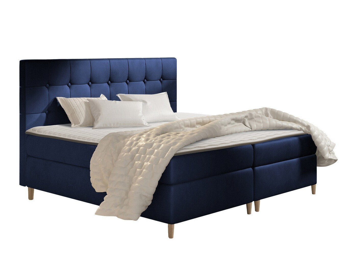 Cama continental Baltimore 130 (Magic Velvet 2216)