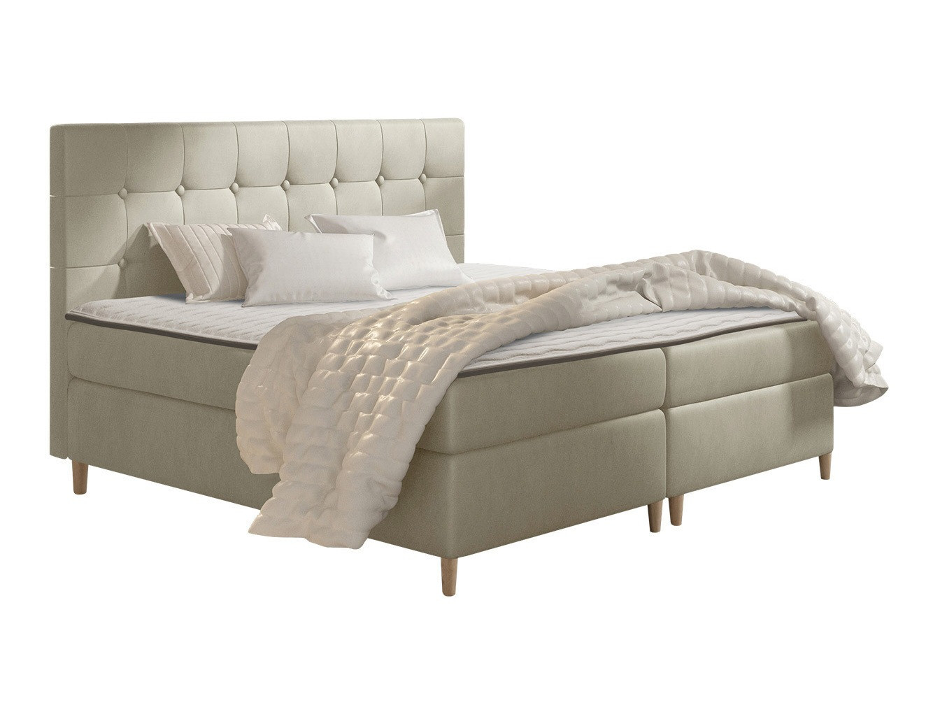 Cama continental Caseus (Magic Velvet 2201)
