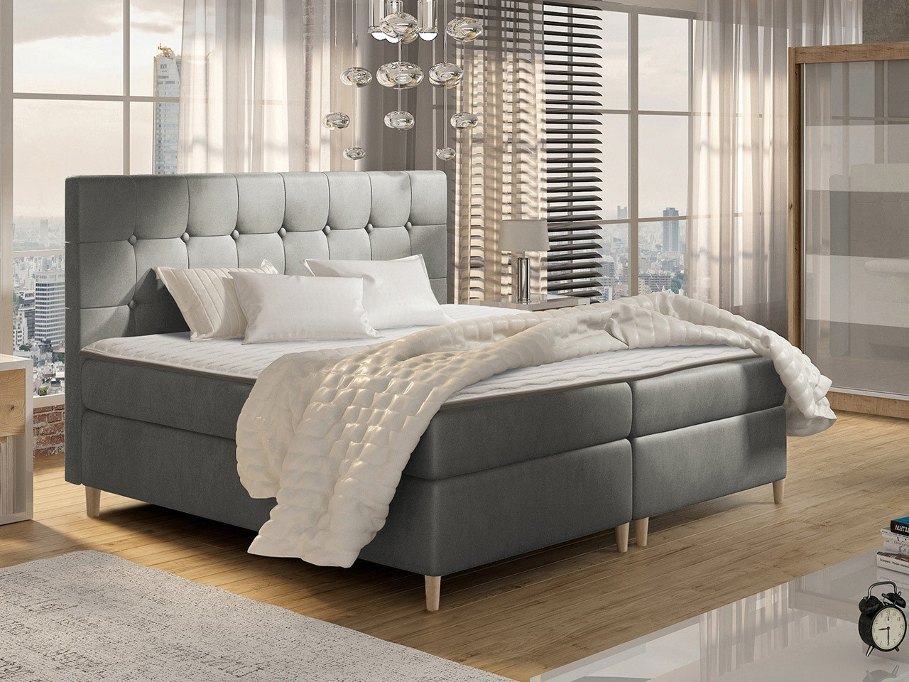 Cama continental Caseus (Magic Velvet 2217)