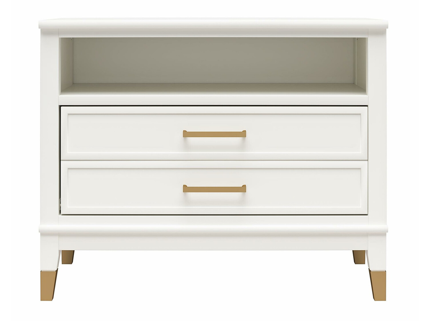 Mesa de cabeceira CosmoLiving by Cosmopolitan Belromu 107 (Branco)