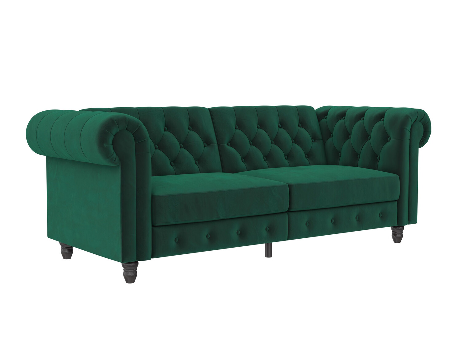 Sofá-cama Denton 1190 (Verde)