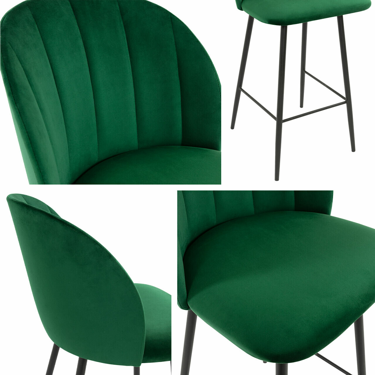 Banco de bar Comfivo Anser II (Magic Velvet 2219)