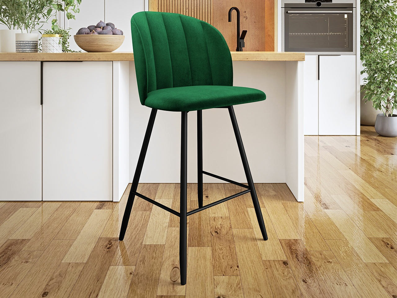 Banco de bar Comfivo Anser II (Magic Velvet 2225)
