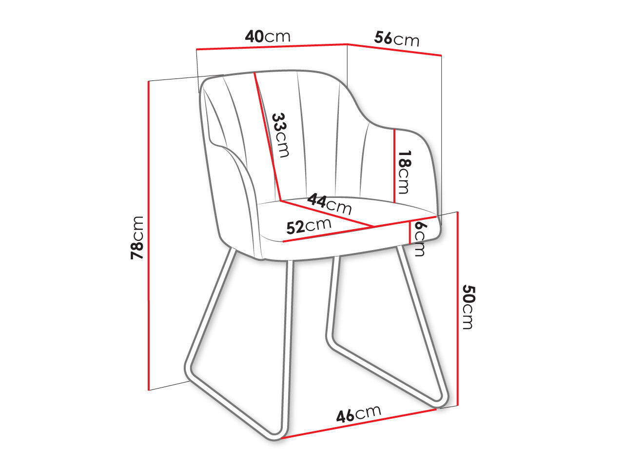 Cadeira Comfivo Passer II (Magic Velvet 2225)