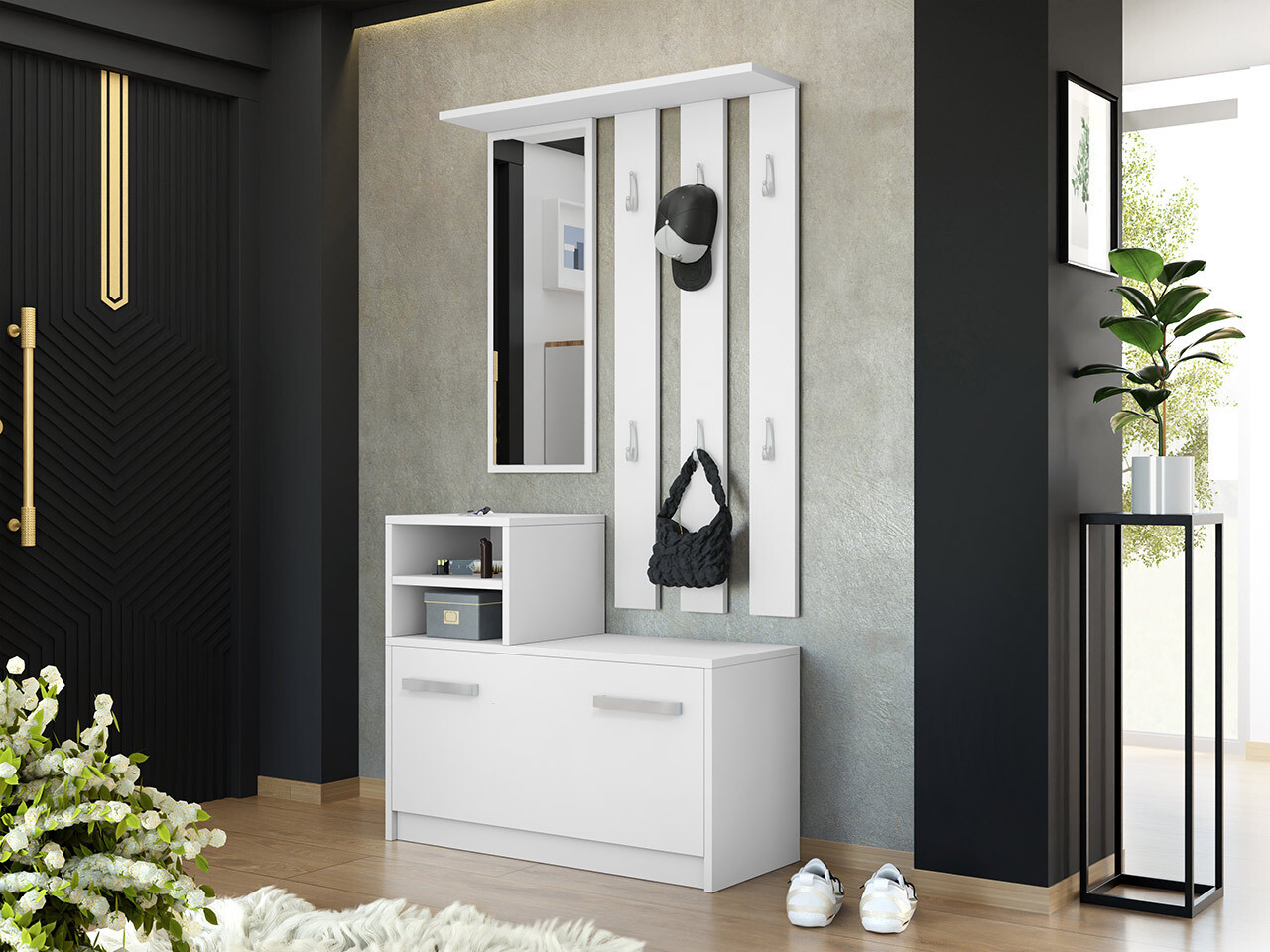 Conjunto para corredor Candum (Branco)