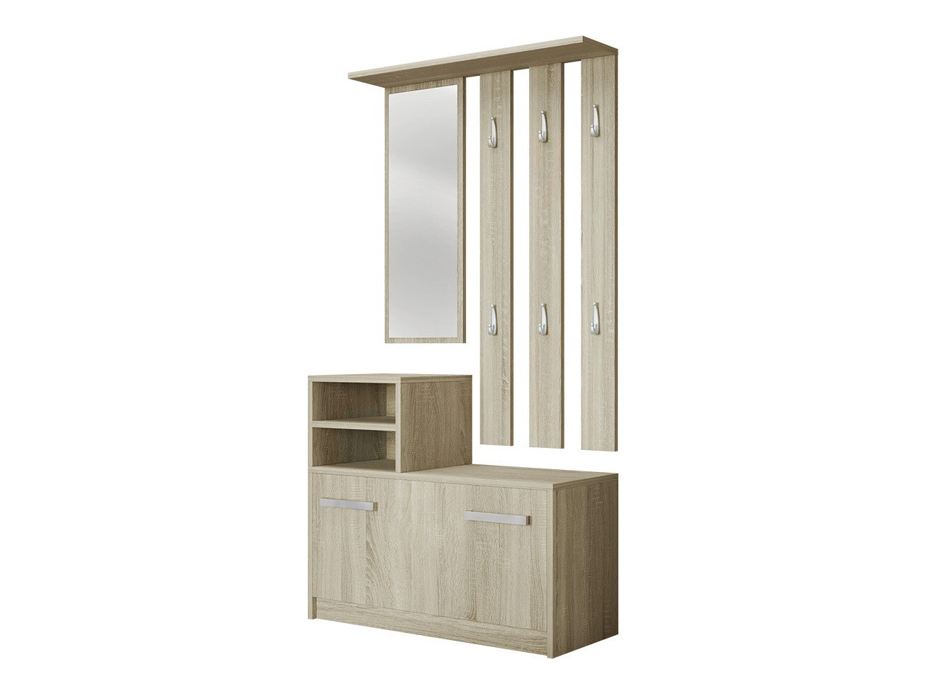 Conjunto para corredor Candum (Carvalho sonoma)