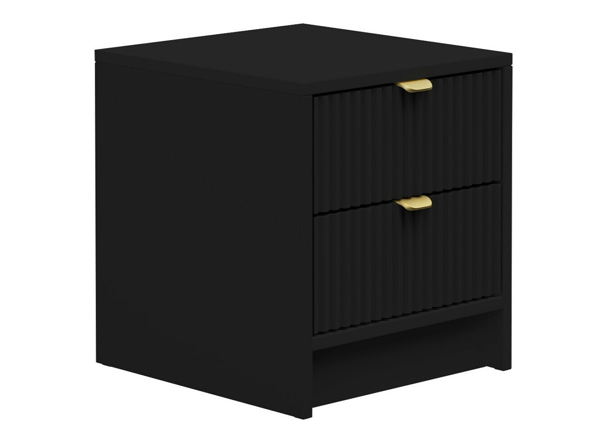 Mesa de cabeceira Comfivo Larmire 106 (Preto)