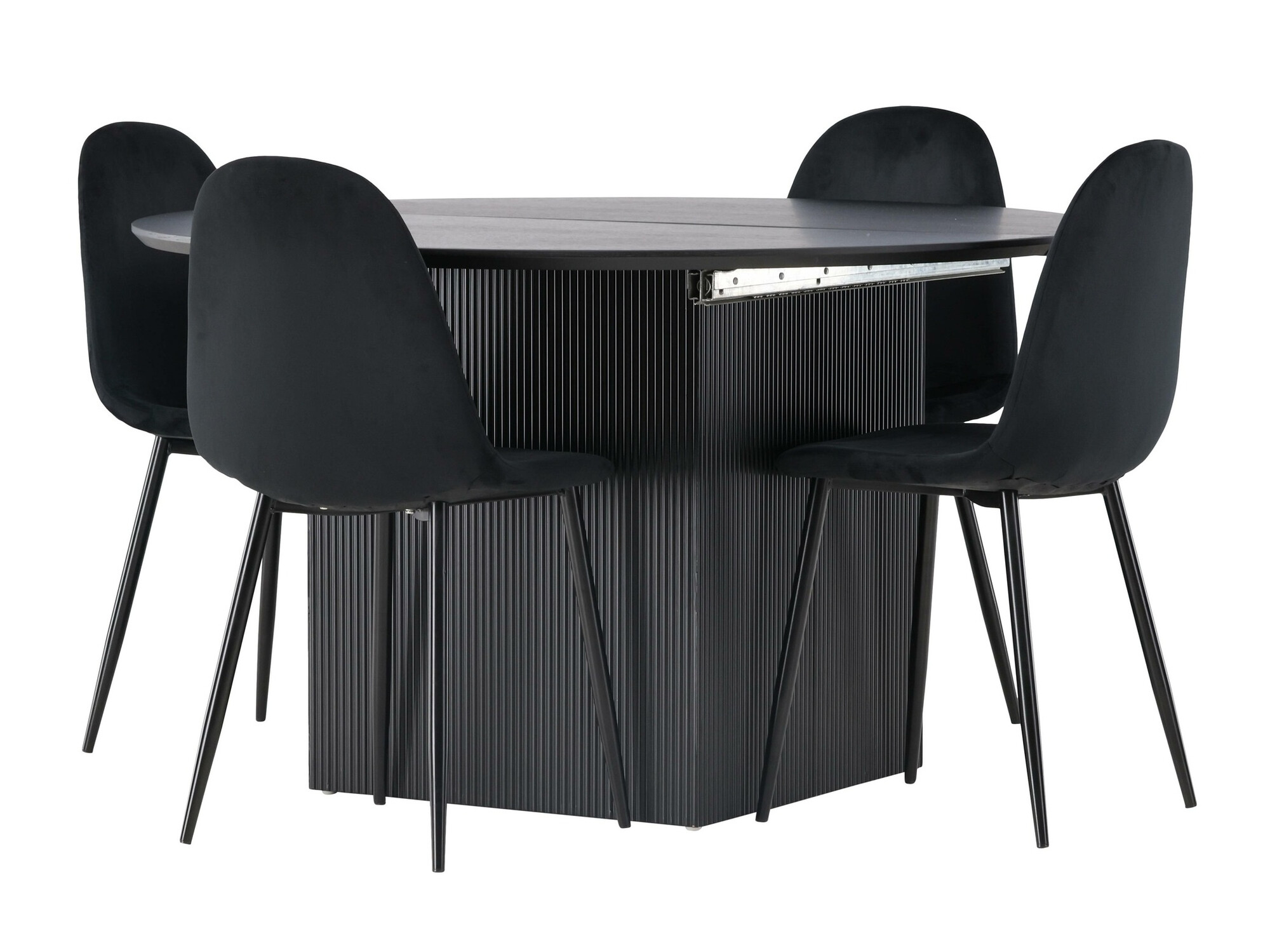 Conjunto para refeições Dallas 4287 (Preto)