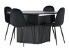 Conjunto para refeições Dallas 4287 (Preto)