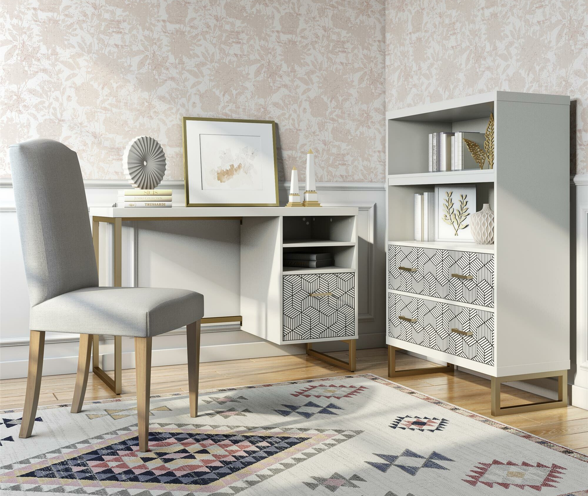 Mesa de escritório CosmoLiving by Cosmopolitan 154