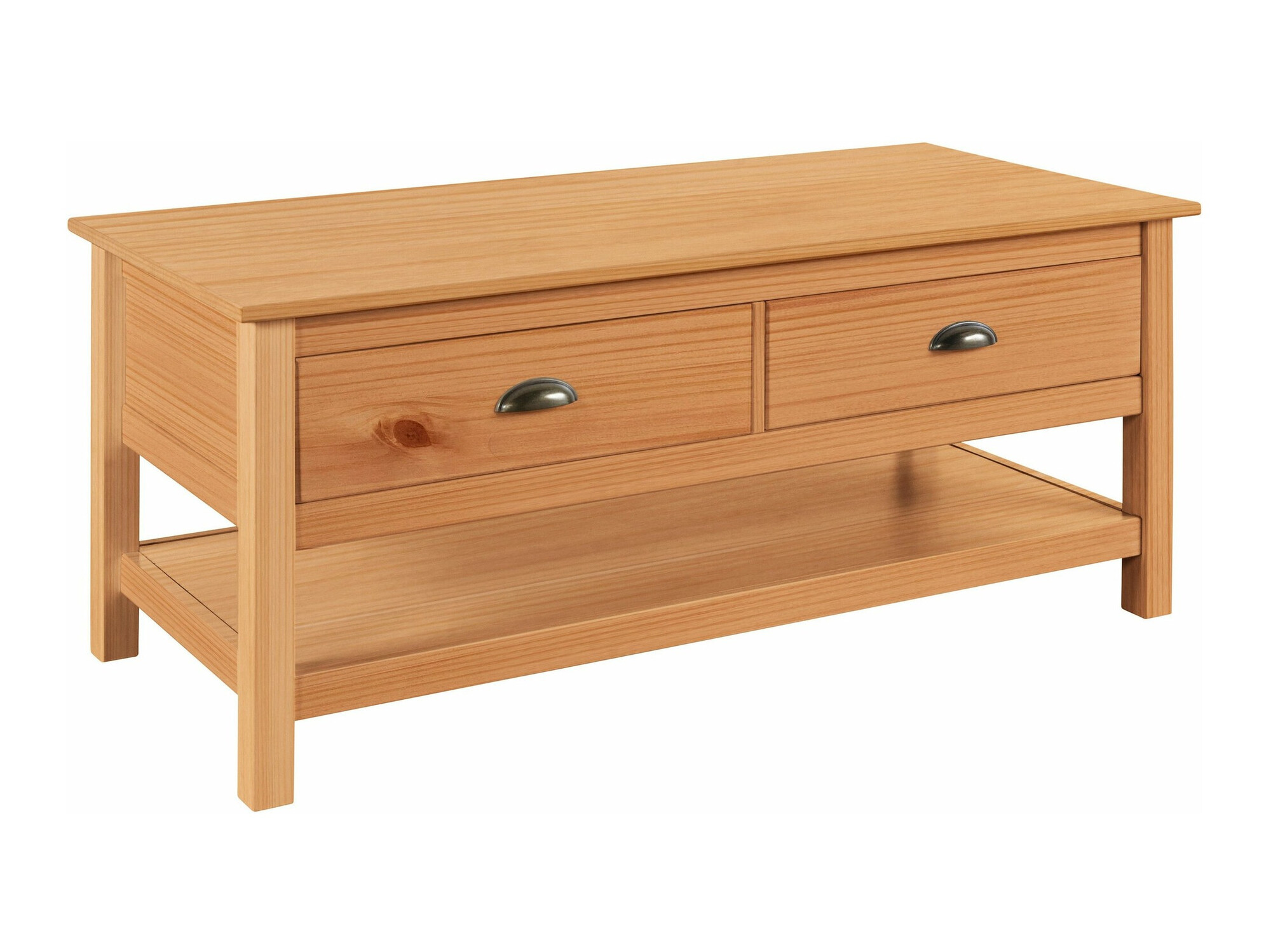 Mesa de centro Felelma 100 (Castanho claro)