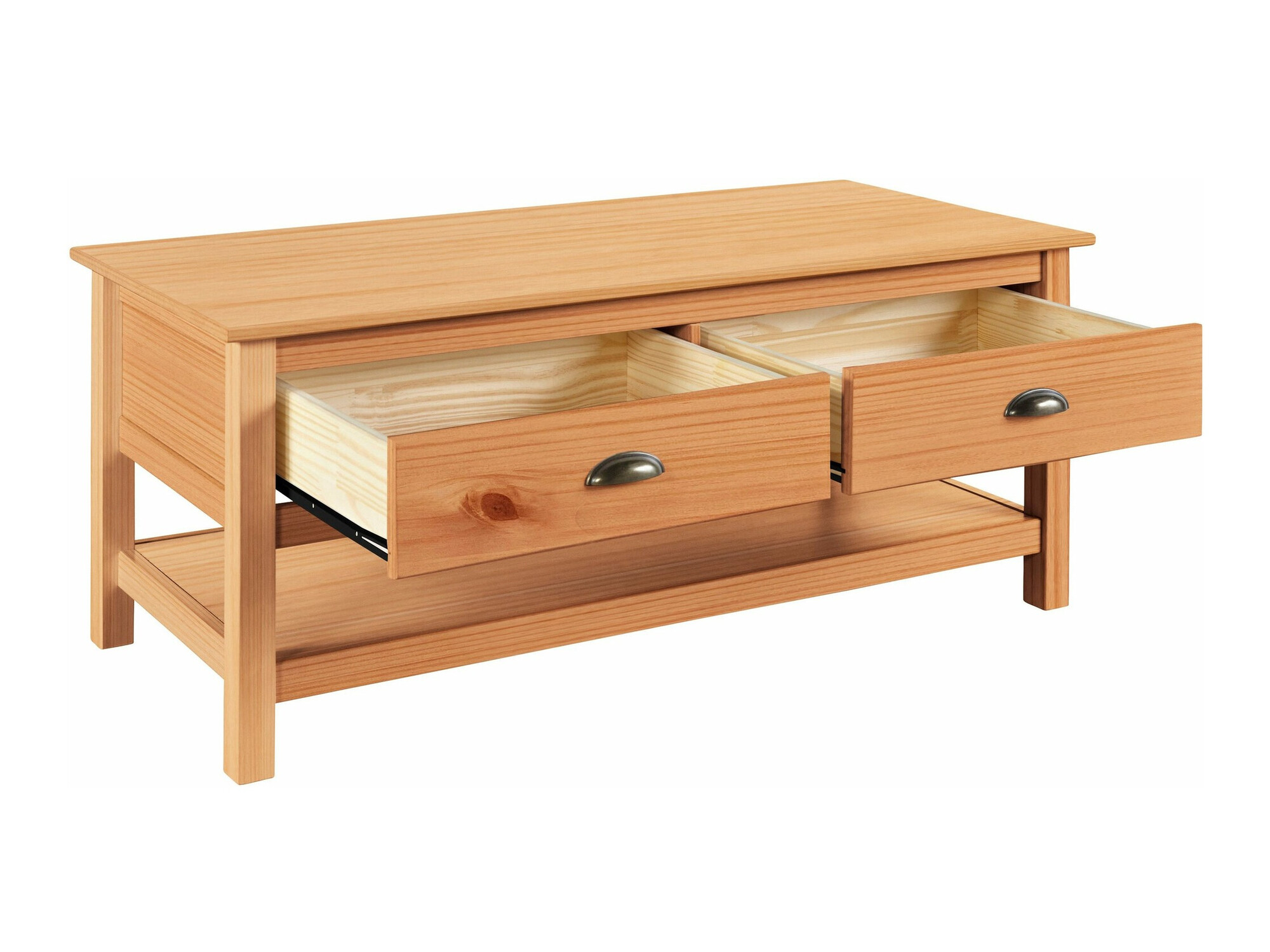 Mesa de centro Felelma 100 (Castanho claro)