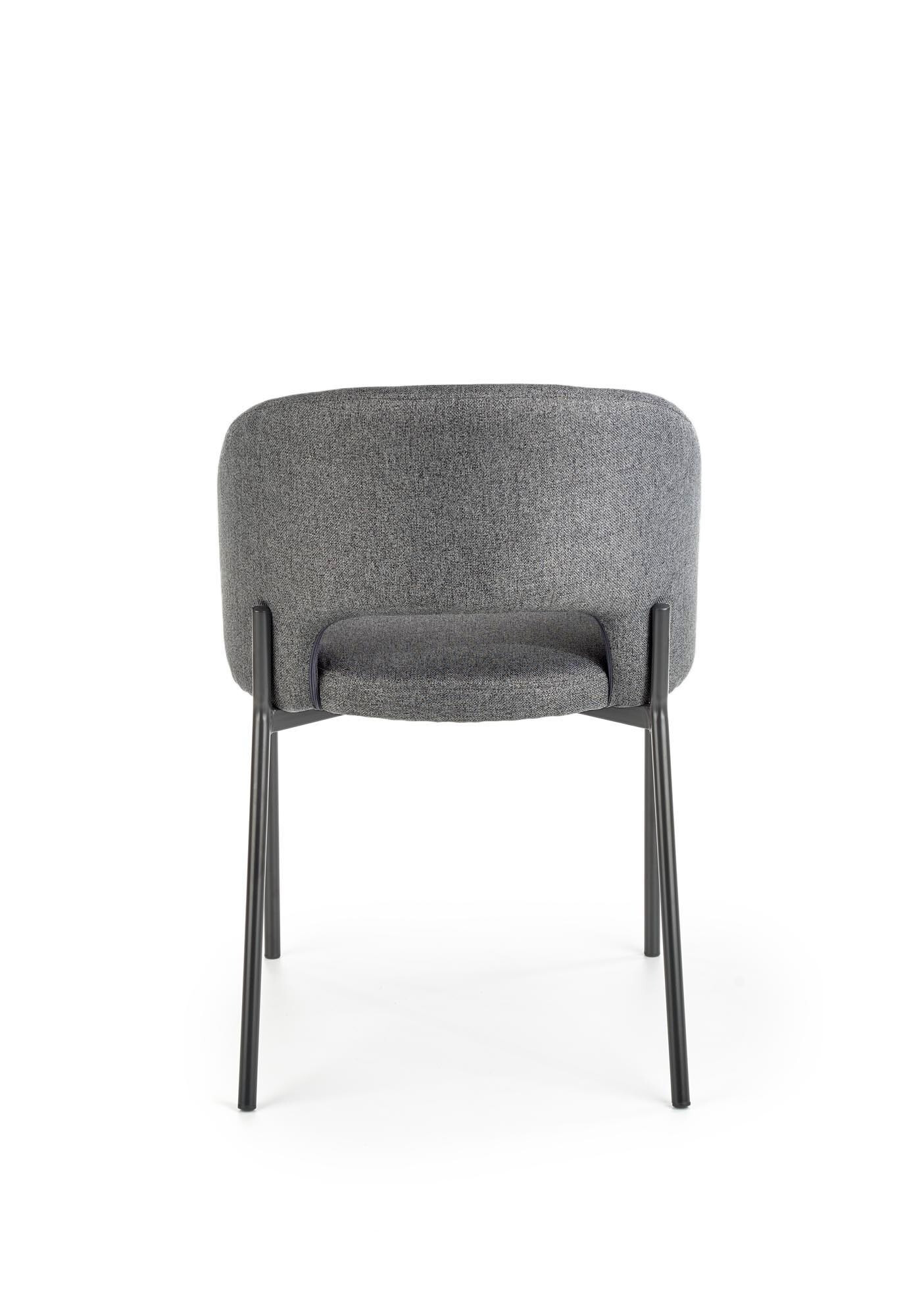 Cadeira Houston Virtus (Cinzento + Preto)