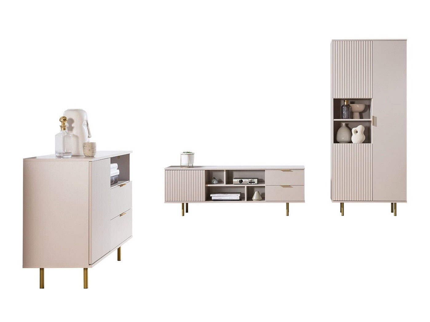 Conjunto para sala de estar Virdomi 107 (Caxemira)